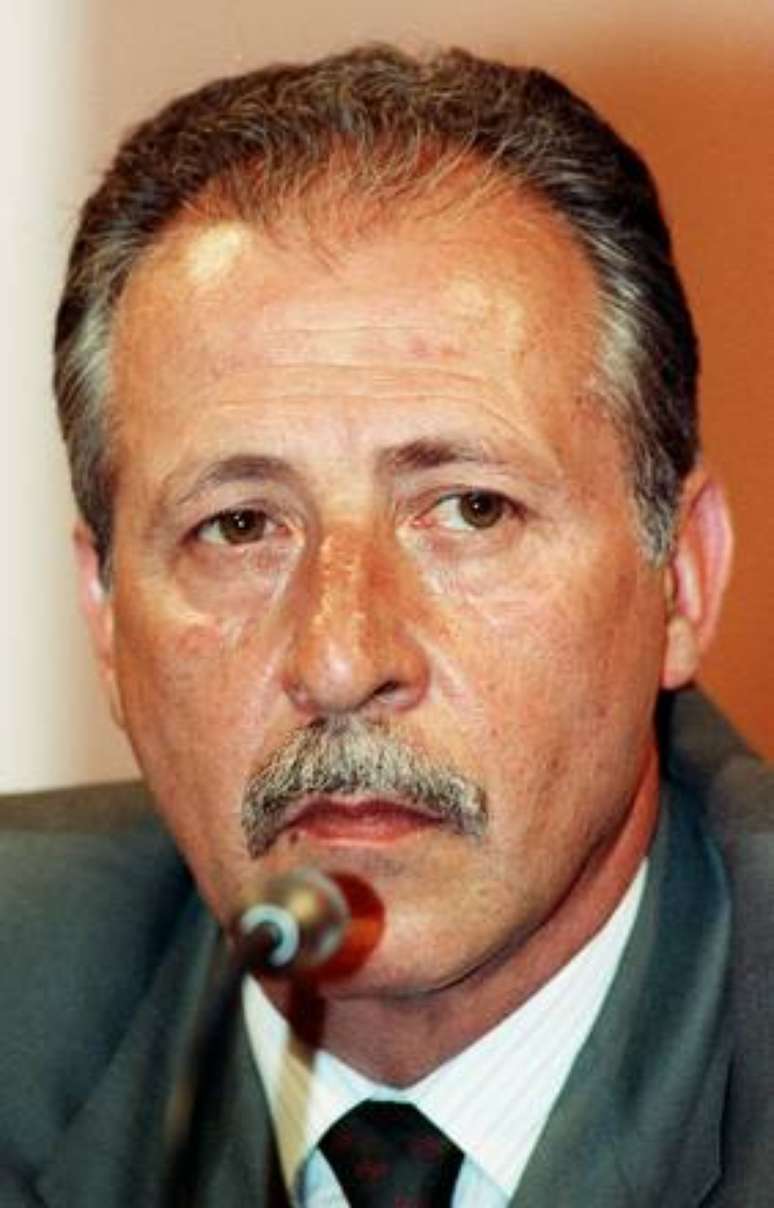 Paolo Borsellino em imagem de arquivo