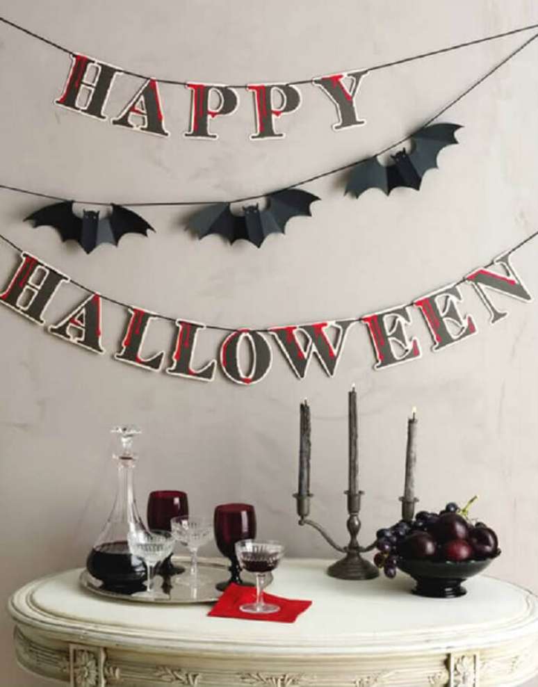36. Ideia simples de decoração para Halloween – Foto: Nashpilkah