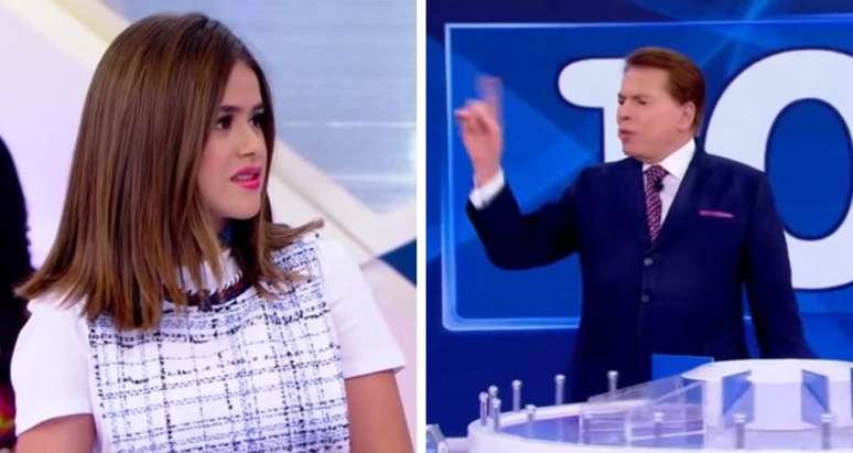 Maisa e Silvio Santos