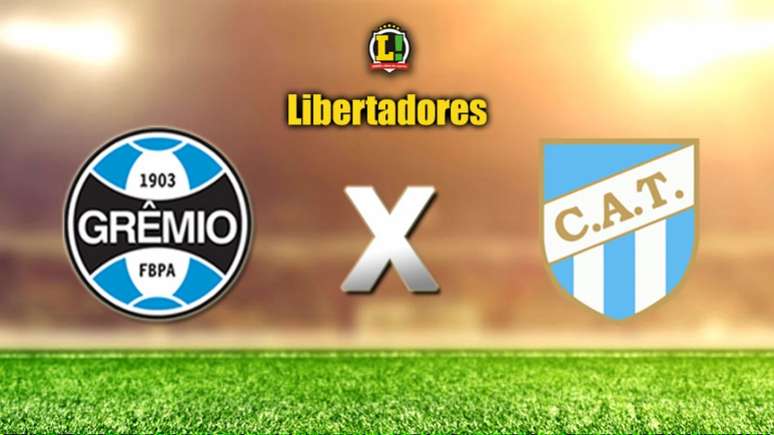 Apresentação Grêmio x Atlético Tucumán