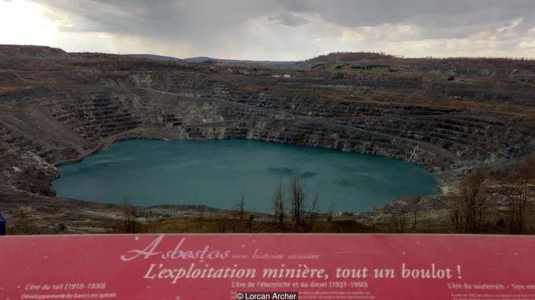 O encerramento das opera&ccedil;&otilde;es transformou a mina Jeffrey em atra&ccedil;&atilde;o tur&iacute;stica