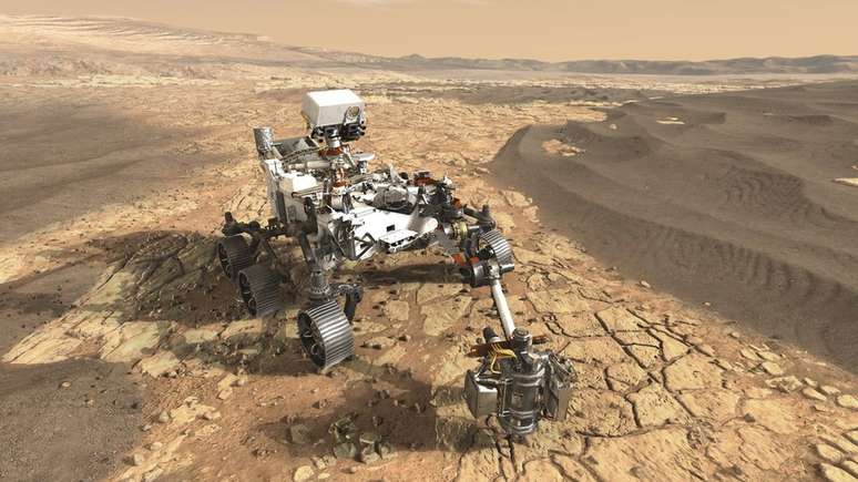 O veículo explorador da missão Marte 2020 terá 23 câmeras, será equipado com uma broca e será capaz de selecionar e guardar amostras do solo