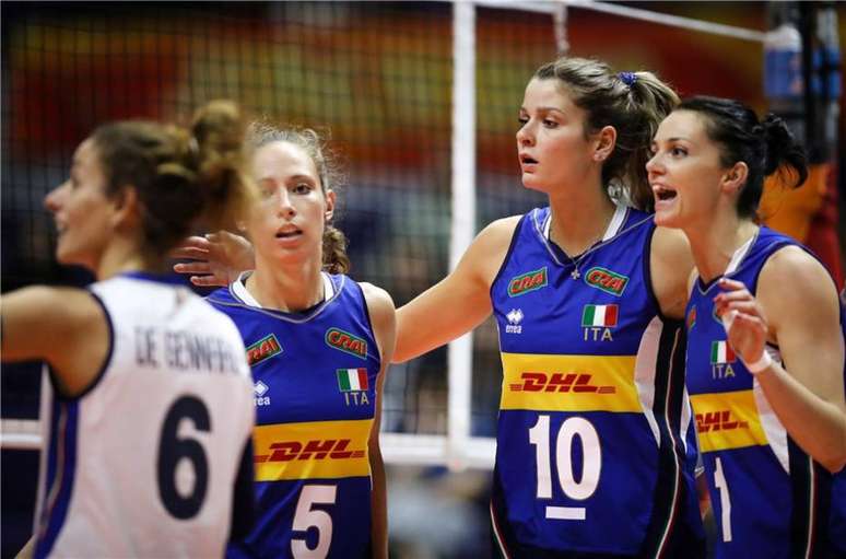 Seleção italiana de vôlei já está na segunda fase do Mundial