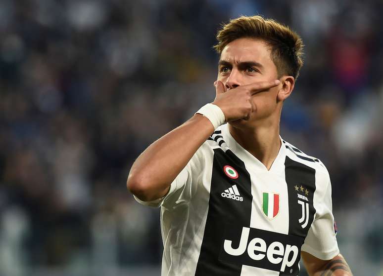 Dybala comemora gol da Juventus 
 2/10/2018    REUTERS/Massimo Pinca