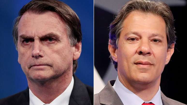 Bolsonaro e Haddad têm, juntos, apenas a metade das intenções de votos dos brasileiros