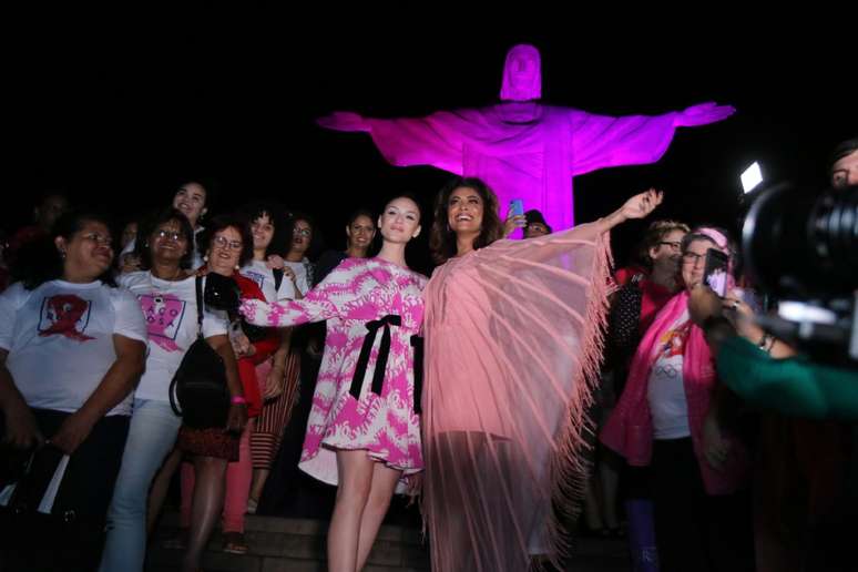 Isabelle Durmmond e Juliana Paes (Foto: Daniel PInheiro/AgNews)