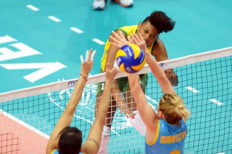 Brasil está na segunda fase do Mundial (Foto: FIVB)