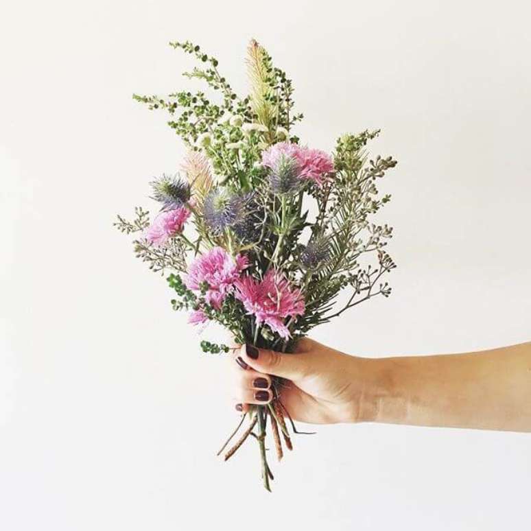 33. Mini buquê de flores do campo. Foto de Pinterest