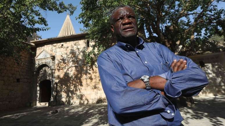 Mukwege já atendeu milhares de vítimas de estupro com ferimentos graves no Congo