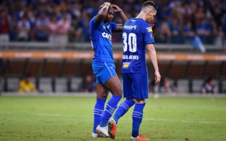 O gol de Sassá não foi suficiente para a classificação do Cruzeiro - Joao Guilherme/Raw Image