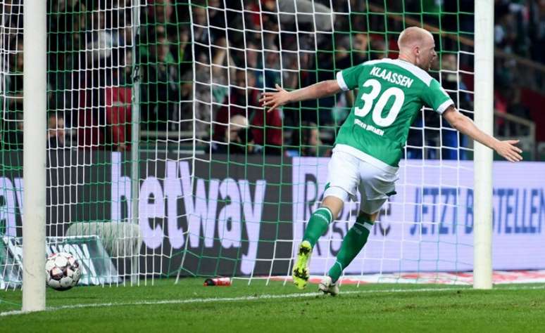 Klaassen abriu o placar da partida (Foto: DAVID HECKER / AFP)