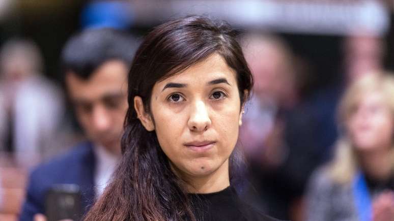 Uma vez libertada, Nadia Murad conseguiu refúgio na Alemanha