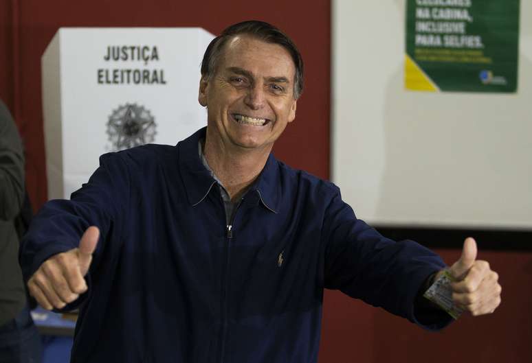 O candidato à Presidência da República pelo PSL, Jair Bolsonaro