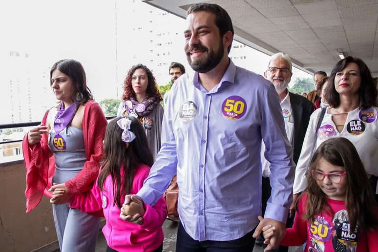 Guilherme Boulos era o candidato à Presidência pelo PSOL, mas não avançou ao segundo turno