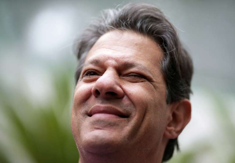 O candidato do PT à Presidência, Fernando Haddad