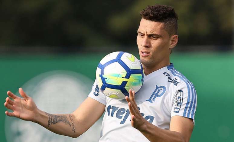 Moisés atuou em 16 dos 19 jogos do Palmeiras com Felipão, 12 como titular (Cesar Greco/Ag Palmeiras/Divulgação)