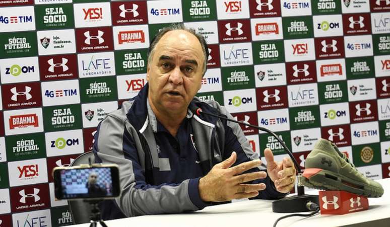 Marcelo Oliveira aprovou a atuação do Fluminense contra o Paraná (Foto: MAILSON SANTANA/FLUMINENSE FC.)