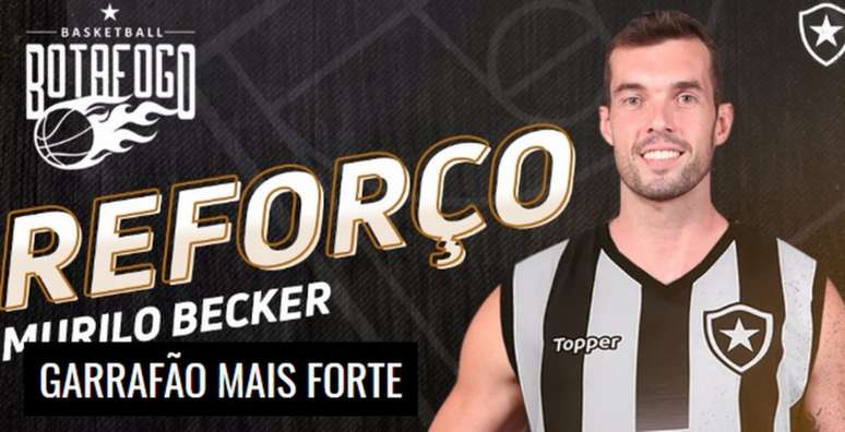 Murilo Becker é o novo reforço do Botafogo (Foto: Reprodução)