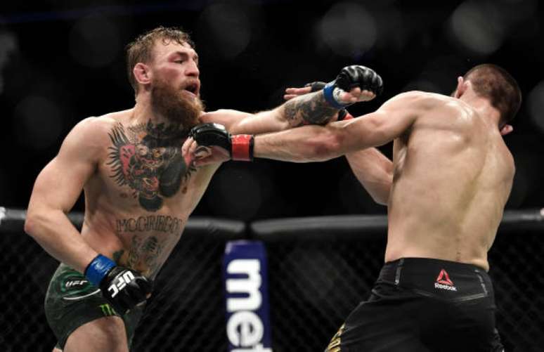 Conor McGregor e Khabib Nurmagomedov fizeram a 'luta do ano' no UFC 229 (Foto: Harry How/Getty Images Sports)