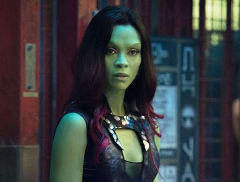 Zoe Saldana em &#039;Guardiões da Galáxia&#039; (2014)