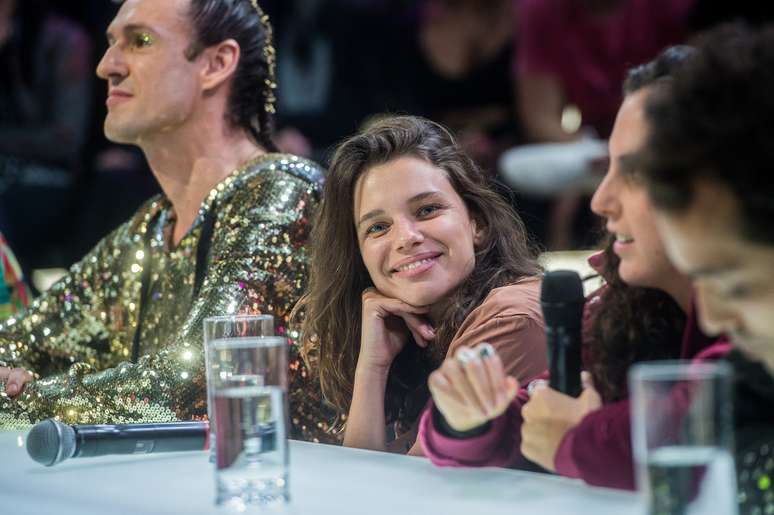 Bruna Linzmeyer foi uma das convidadas do programa 'Amor &amp; Sexo', da TV Globo, que estreou sua nova temporada