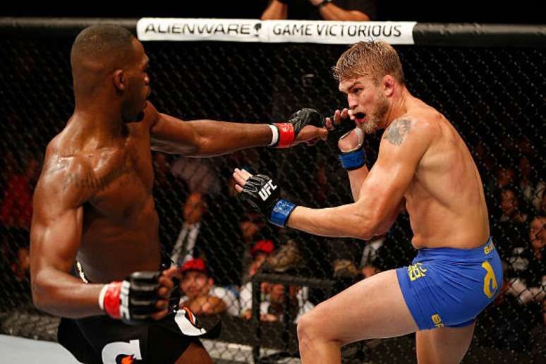 Jon Jones e Gustafsson se enfrentaram em 2013, para uma das revanches mais esperadas (Foto: Getty Images/UFC)