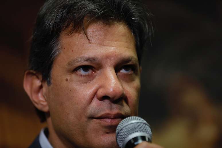 Candidato do PT à Presidência da República, Fernando Haddad