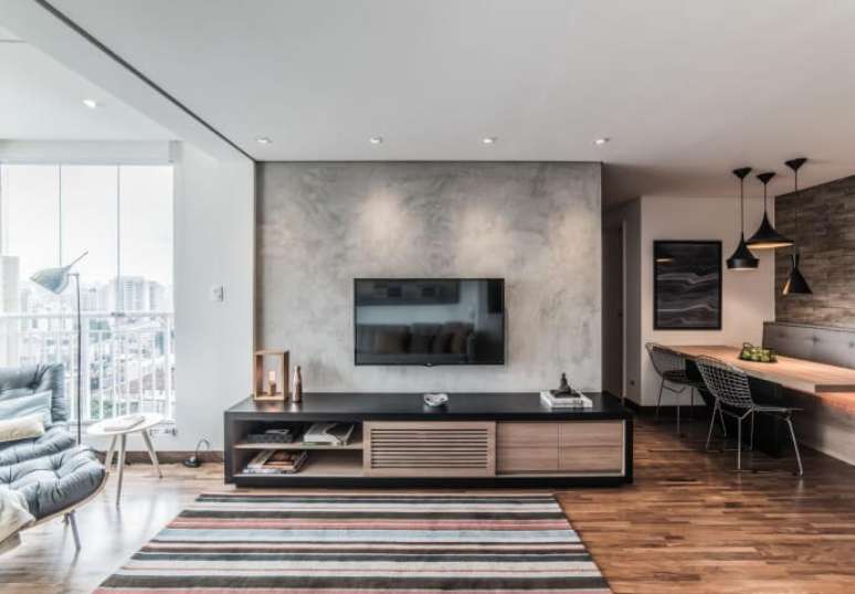 47. Definir uma paleta de cores para o seu projeto pode ser providencial para descobrir como decorar uma sala. Projeto de Pietro Terlizzi