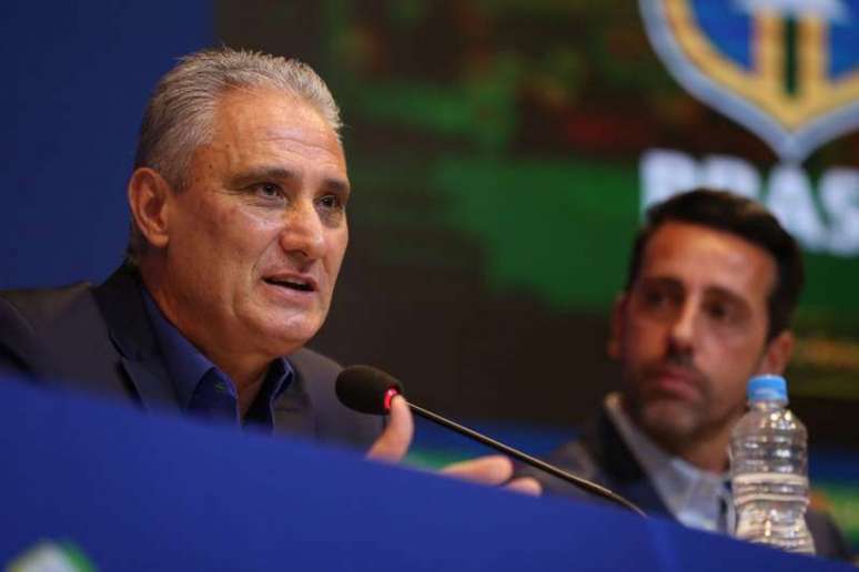 Tite concedeu entrevista coletiva nesta quinta-feira (Foto: Divulgação/CBF)