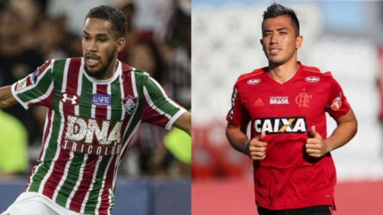 Everaldo e Uribe devem ser or titulares no Fla-Flu de sábado