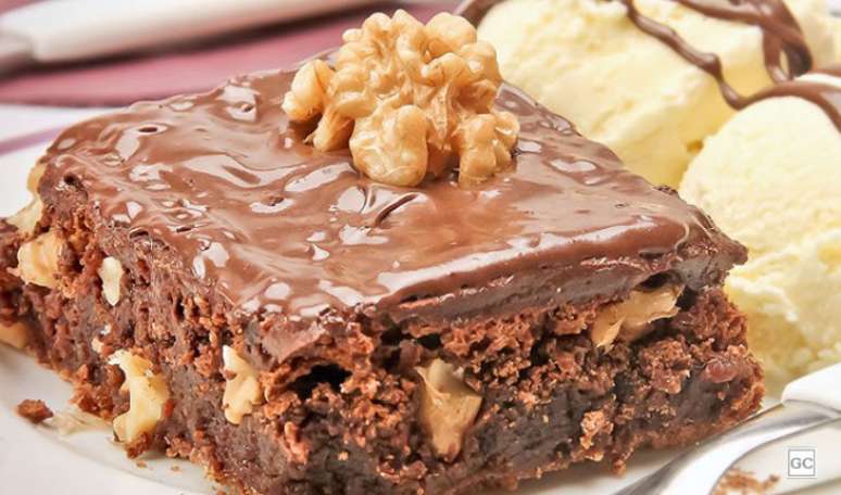 7. Brownie de creme de avelã com nozes: aprenda essa receita deliciosa e que todas as crianças vão amar 
