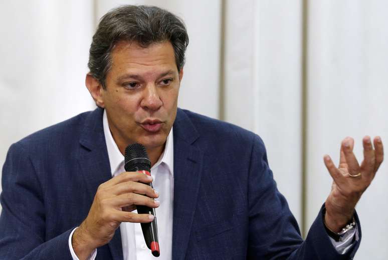 Candidato do PT à Presidência, Fernando Haddad 08/10/2018 REUTERS/Rodolfo Buhrer