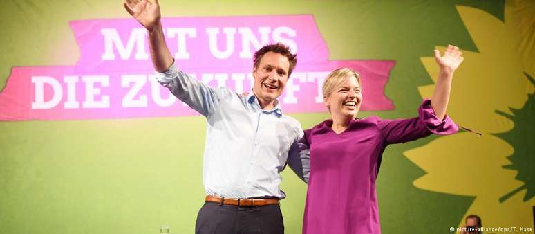 Katharina Schulze e Ludwig Hartmann são a linha de frente do Partido Verde na eleição bávara