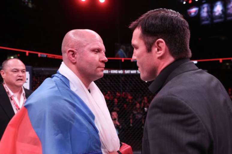 Combate entre Fedor Emelianenko e Chael Sonnen será a luta principal do Bellator 208 (Foto: Bellator)
