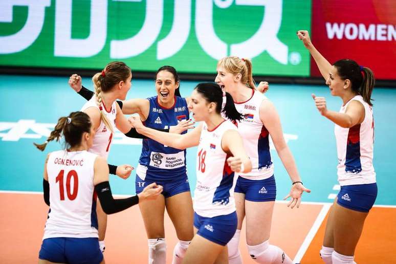 Sérvia começa a 3ª fase no Mundial feminino de vôlei com triunfo sobre o Japão