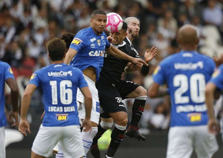 O time celeste teve boas chances de gols, mas não conseguiu anotar os tentos em São Januário- Rafael Ribeiro/Vasco