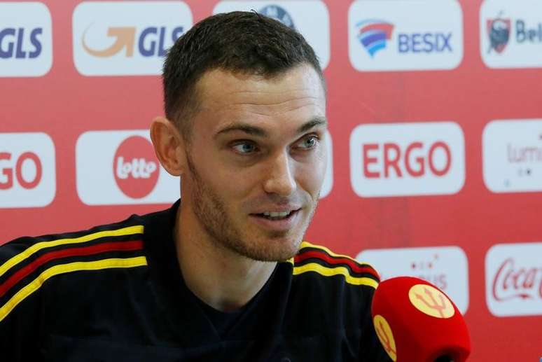 Zagueiro belga do Barcelona Thomas Vermaelen 08/07/2018 REUTERS/Sergei Karpukhin