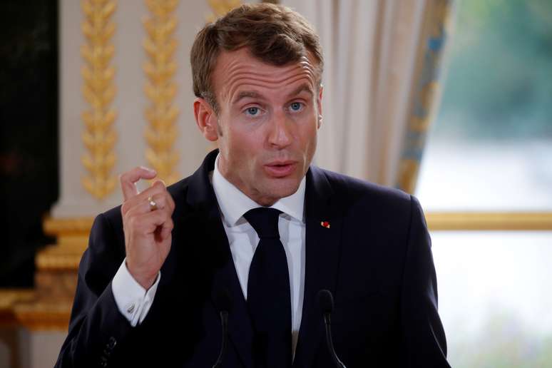Macron concede entrevista em Paris
 15/10/2018    REUTERS/Philippe Wojazer