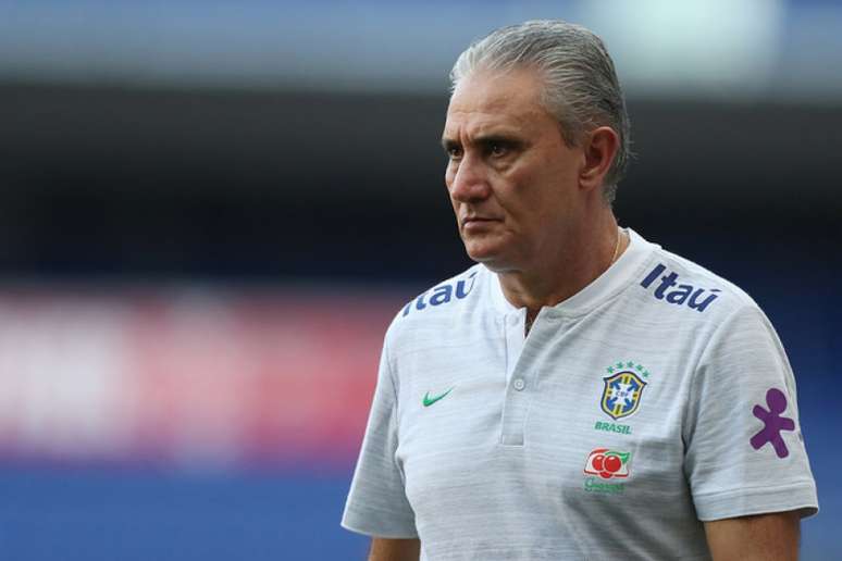 'A gente rivaliza com Argentina ou Alemanha', diz Tite (Lucas Figueiredo/CBF