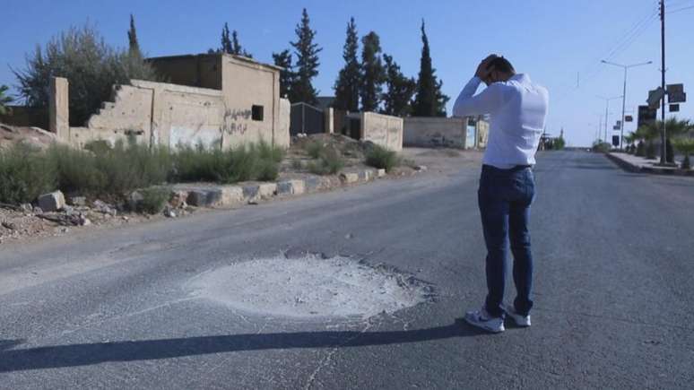 Abdul Hamid Youssef perdeu seus filhos g&ecirc;meos de 11 meses em um ataque qu&iacute;mico