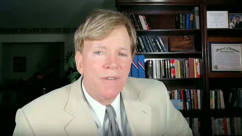 David Duke é conhecido por defender a supremacia branca e negar o Holocausto