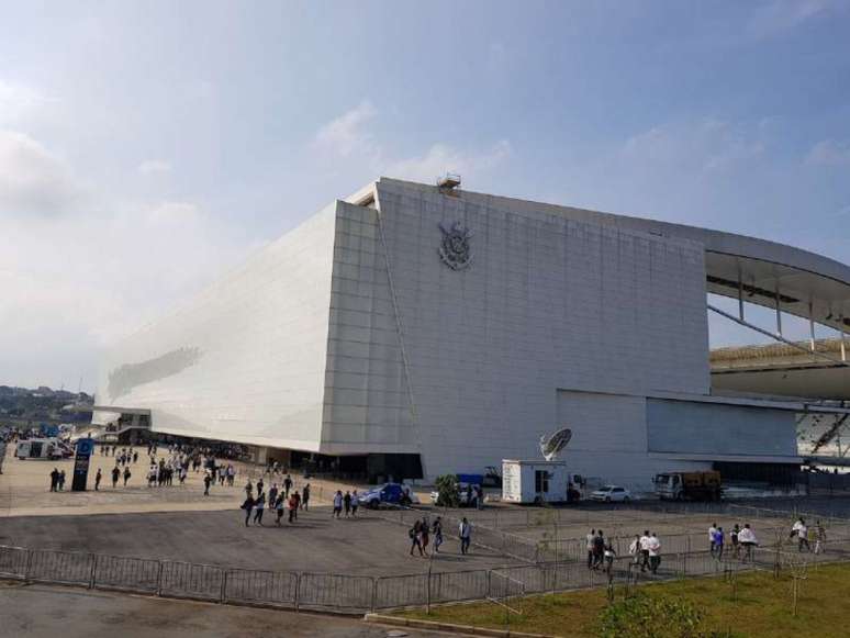 Arena Corinthians terá ponto de Uber ao redor do estádio (Foto: Guilherme Amaro)