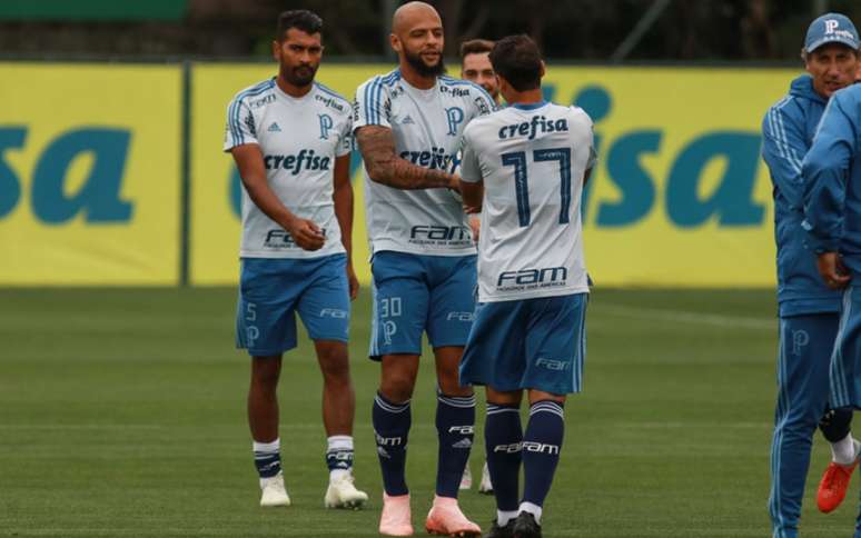 Palmeiras se prepara para enfrentar o Ceará, no domingo, no Pacaembu, pelo Brasileiro (Ricardo Moreira/Fotoarena)