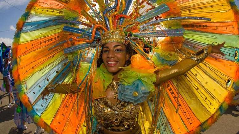 O carnaval de Trinidad é uma das mais importantes festas do país