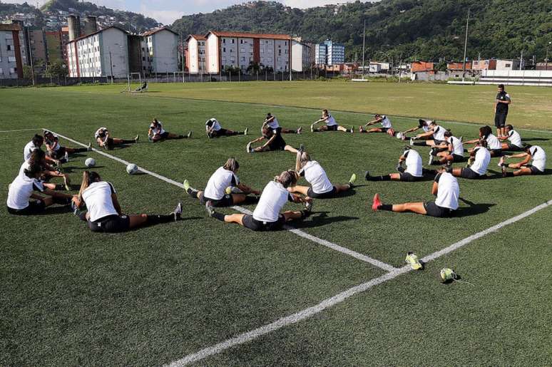 Santos se preocupa e retira IML do lado do CT Meninos da Vila (Foto: Pedro Ernesto Guerra/Santos)