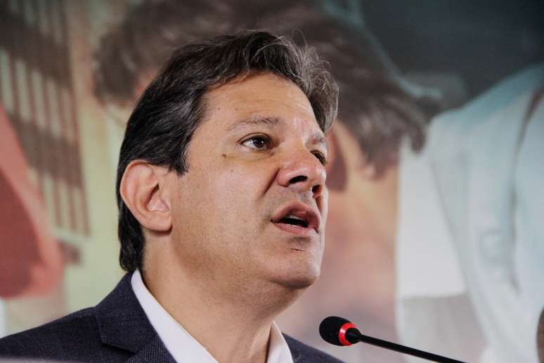 Fernando Haddad, candidato do PT