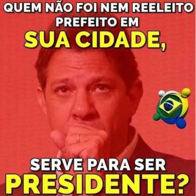 Um dos objetivos de militantes pró-Bolsonaro é mostrar que Haddad foi um prefeito incompetente