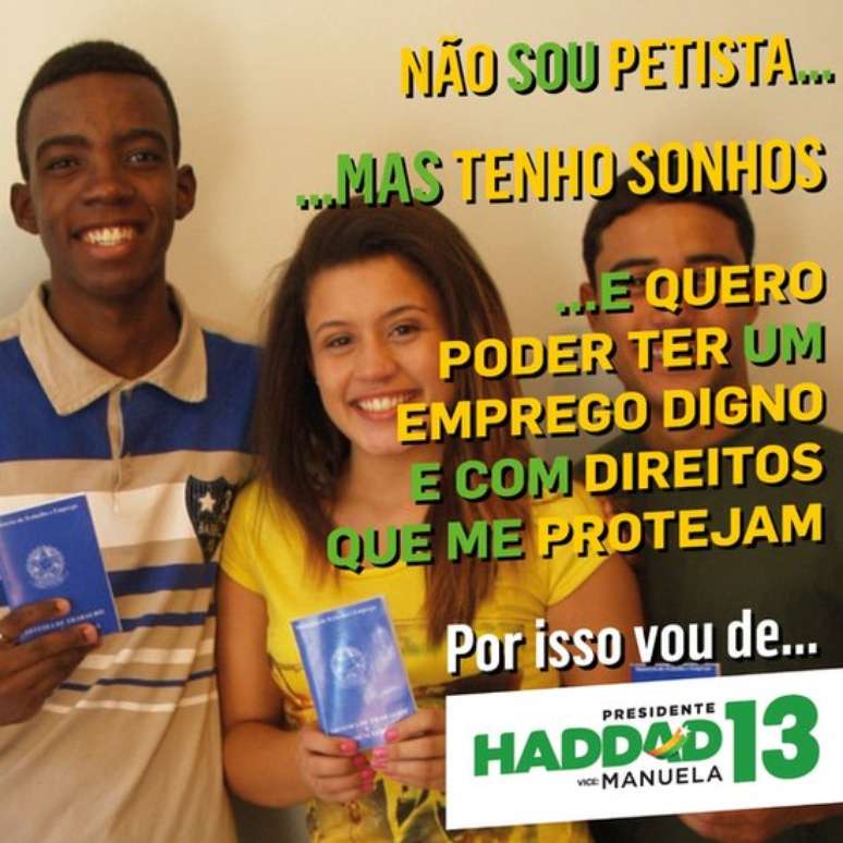 PT orientou sua milit&acirc;ncia a substituir o vermelho dos memes para verde e amarelo