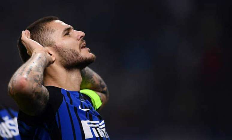 Icardi é o principal jogador da Inter na temporada (Foto: Marco Bertorello / AFP)