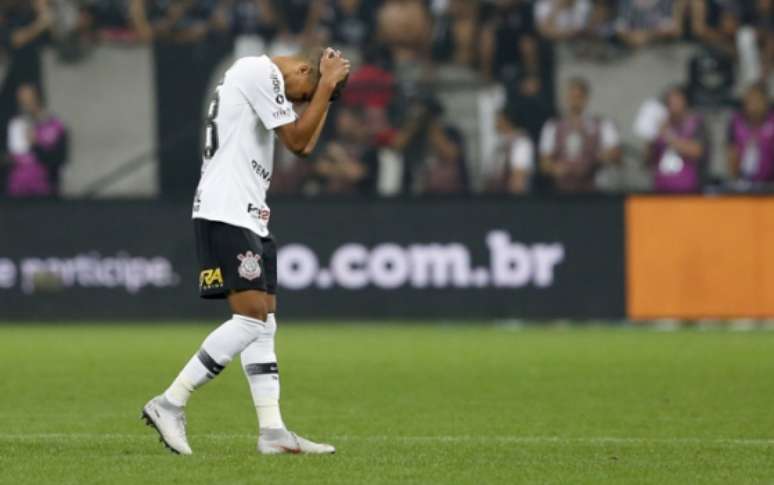 Pedrinho teve gol anulado na final da Copa do Brasil na quarta (Foto: Marco Galvão/Fotoarena)